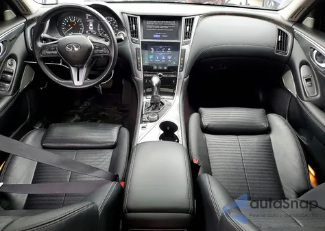 2019 Infiniti Q50 3.0T Luxe из США, поврежденный, VIN JN1EV7AR0KM553968